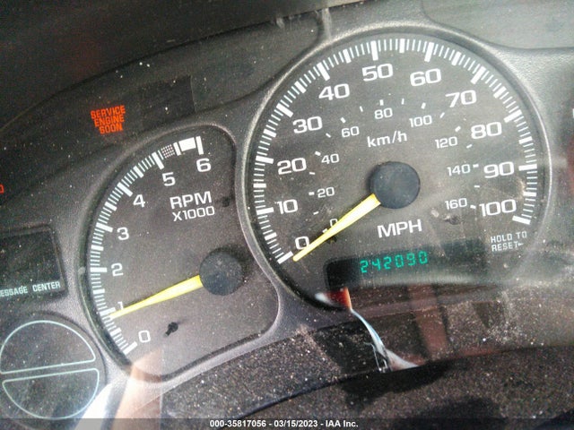 2000 CHEVROLET SILVERADO 1500 VIN: 1GCEK14V2YZ356954