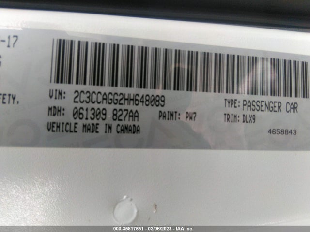 Chrysler 300 300s 2017 2C3CCAGG2HH648089 Image 9
