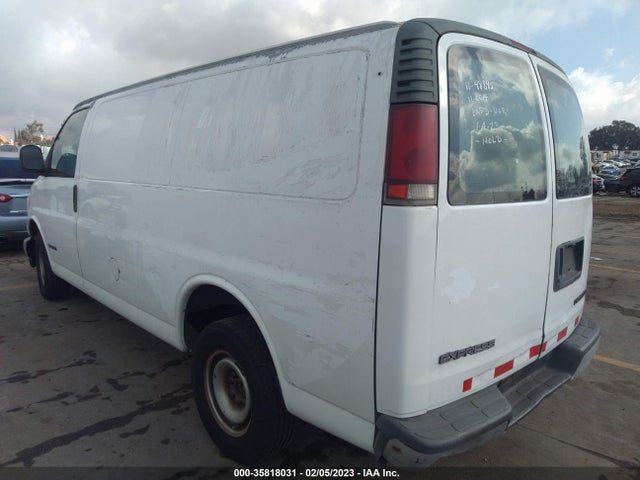 2000 CHEVROLET EXPRESS CARGO VAN VIN: 1GCFG25WXY1262256