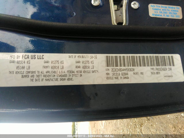 Dodge Charger Se 2017 2C3CDXBG4HH503630 Image 11