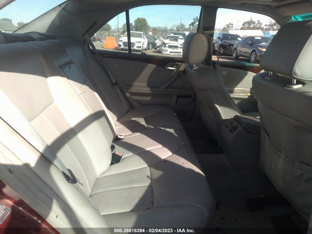 2000 MERCEDES-BENZ E-CLASS VIN: WDBJF70J8YA990842
