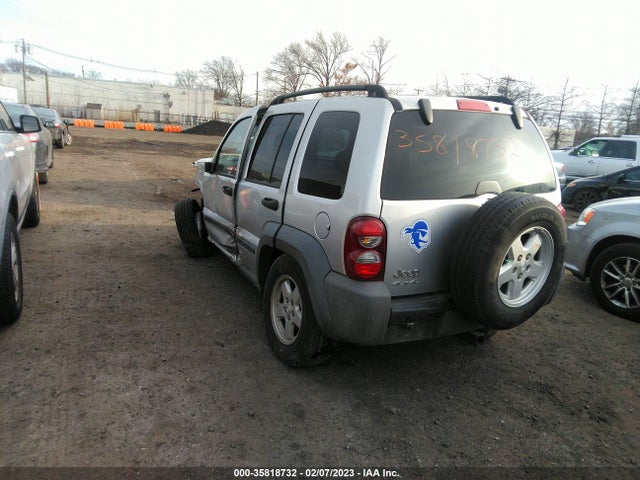 2007 JEEP LIBERTY SPORT VIN: 1J4GL48K97W533209