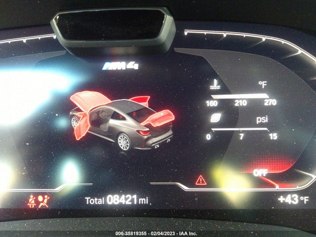 2022 BMW M4, VIN: WBS43AZ09NCK35934