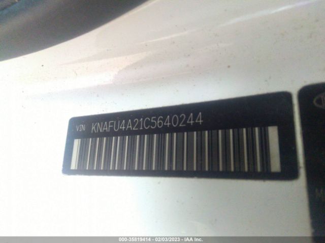 KNAFU4A21C5640244 KIA FORTE EX
