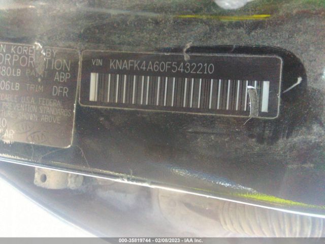 KNAFK4A60F5432210 KIA FORTE LX