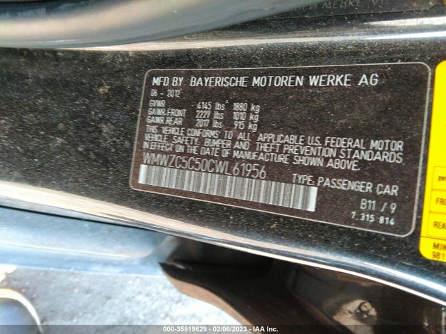 WMWZC5C50CWL61956 Mini Cooper Countryman S