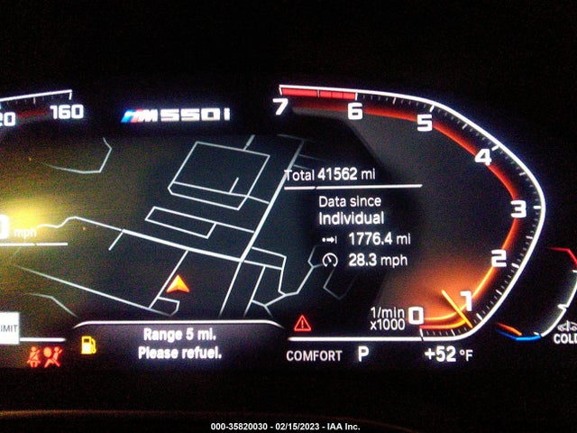 WBAJS7C02LBN96852 BMW 5 Series M550i Xdrive