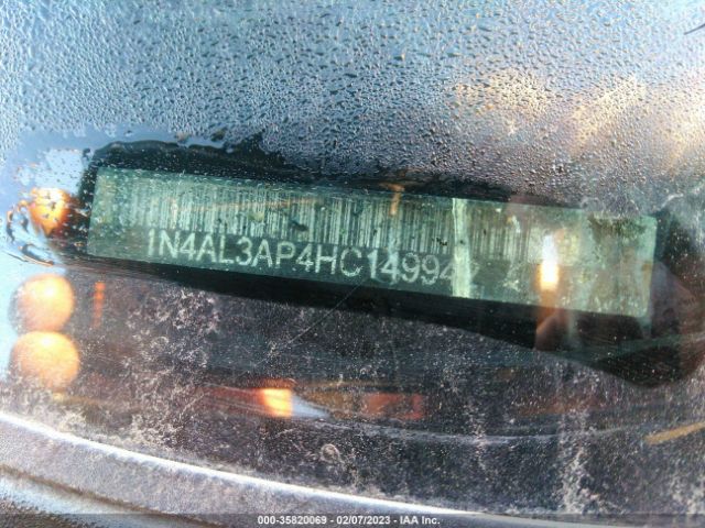 1N4AL3AP4HC149942 Nissan Altima 2.5 Sr