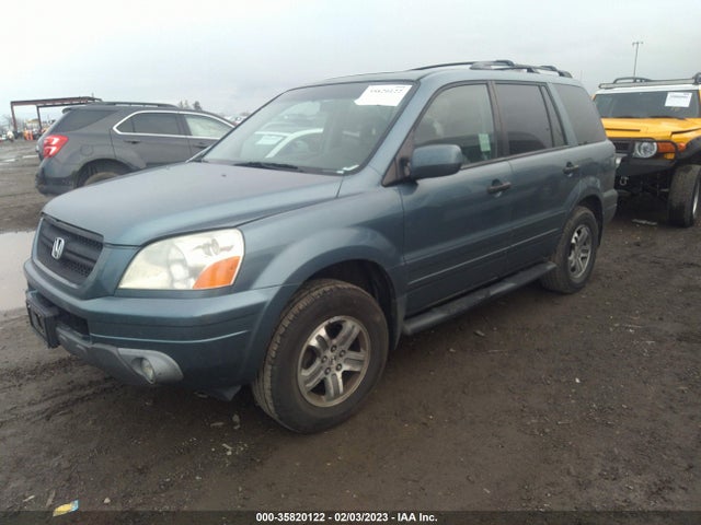 2005 HONDA PILOT EX-L WITH NAVI VIN: 2HKYF18745H551163