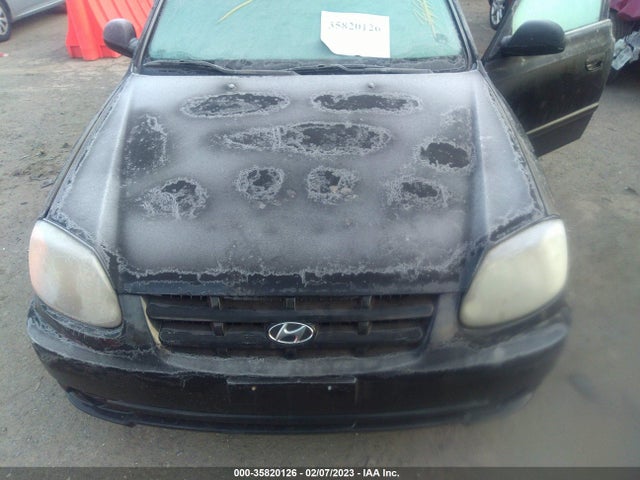 2005 HYUNDAI ACCENT GLS VIN: KMHCG45C45U603872