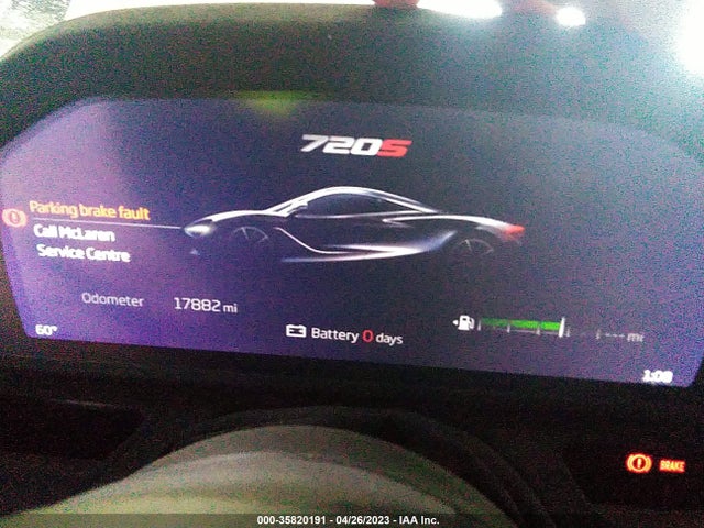2020 McLaren 720S, VIN: SBM14FCA0LW004865