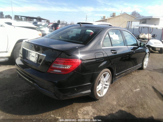 2014 MERCEDES-BENZ C-CLASS C 250 VIN: WDDGF4HB0ER316307