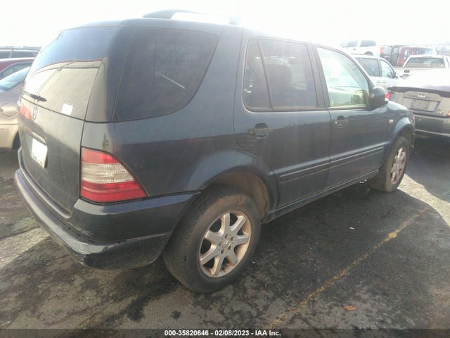 2000 MERCEDES-BENZ M-CLASS VIN: 4JGAB54E6YA160192