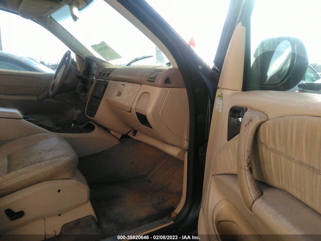 2000 MERCEDES-BENZ M-CLASS VIN: 4JGAB54E6YA160192