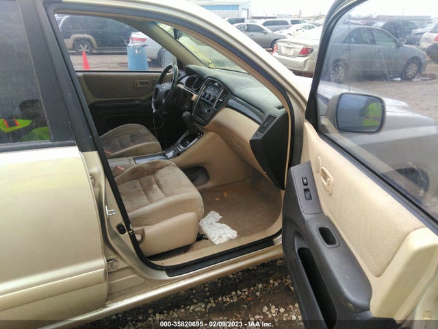 2002 TOYOTA HIGHLANDER VIN: JTEGF21A920042472