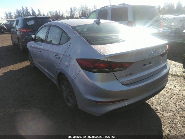 2018 HYUNDAI ELANTRA SEL VIN: 5NPD84LF5JH285963