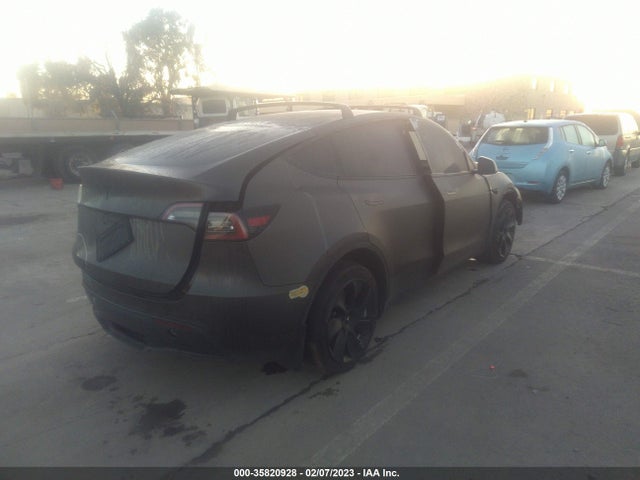2022 TESLA MODEL Y LONG RANGE VIN: 7SAYGAEE4NF348551
