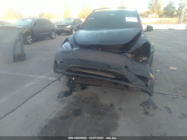 2022 TESLA MODEL Y LONG RANGE VIN: 7SAYGAEE4NF348551