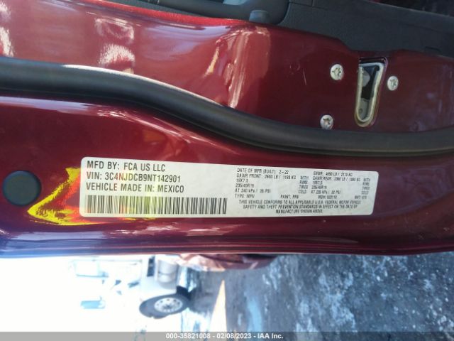 3C4NJDCB9NT142901 Jeep Compass High Altitude