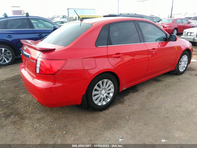 2008 SUBARU IMPREZA SEDAN I W/PREMIUM PKG VIN: JF1GE61658H518582