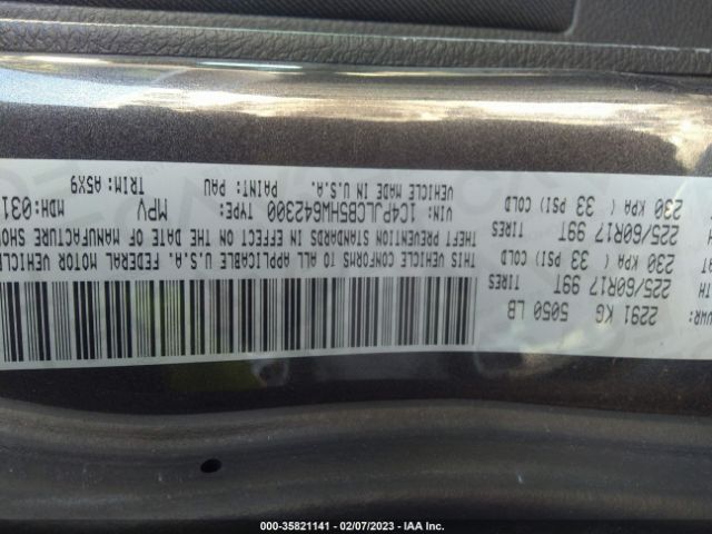 1C4PJLCB5HW642300 Jeep Cherokee Latitude