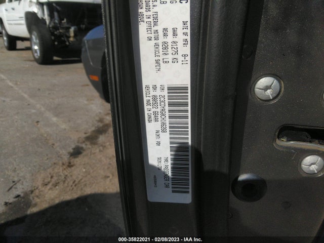 Dodge Challenger 2012 2C3CDYAG0CH106268 Image 9