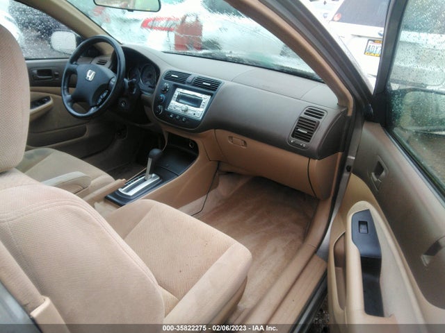 2005 HONDA CIVIC CPE LX VIN: 1HGEM22505L052654