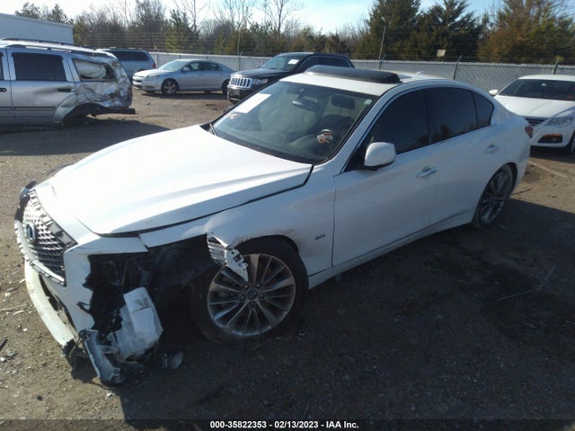 2018 INFINITI Q50 2.0T LUXE VIN: JN1CV7AP0JM400057