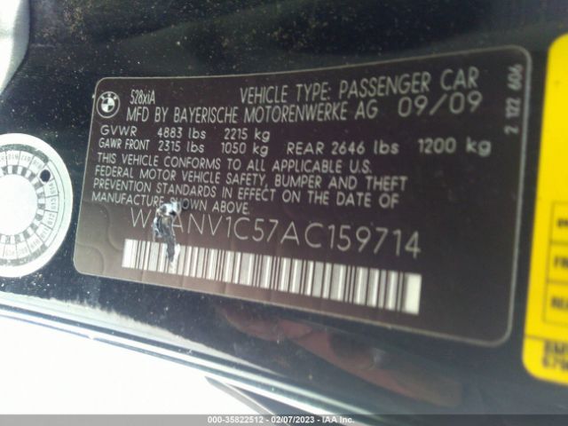 WBANV1C57AC159714 BMW 5 Series 528i Xdrive