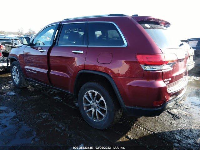 2015 JEEP GRAND CHEROKEE LIMITED VIN: 1C4RJFBG4FC165798