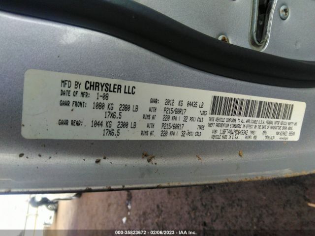 1J8FT48W78D649342 Jeep Patriot Limited