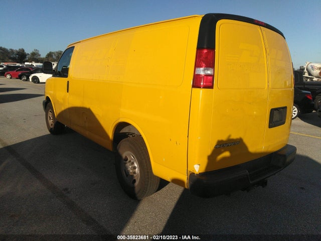 2018 CHEVROLET EXPRESS CARGO VAN VIN: 1GCWGAFP4J1303214