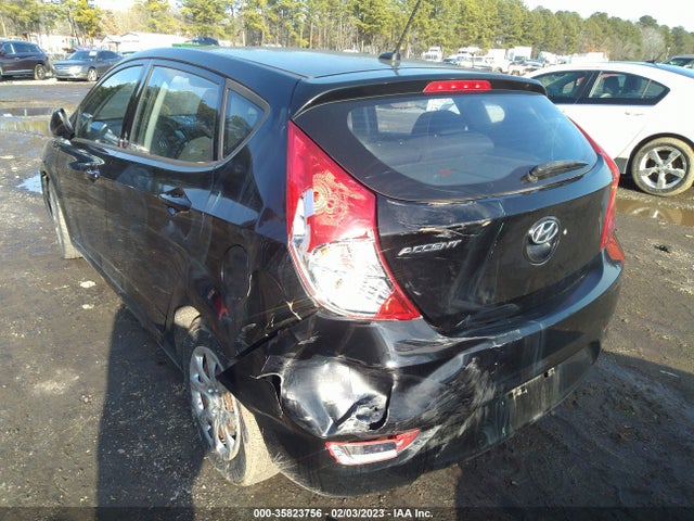 2013 HYUNDAI ACCENT GS VIN: KMHCT5AE6DU125087
