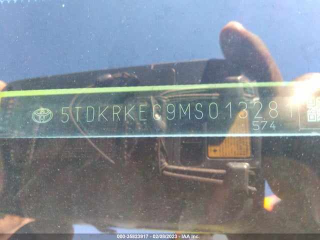 Toyota SIENNA LE 2021 5TDKRKEC9MS013281 Image 9