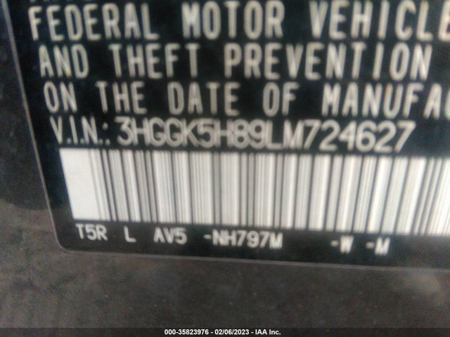 2020 Honda Fit, VIN: 3HGGK5H89LM724627