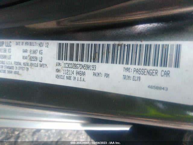 Dodge Avenger R/t 2013 1C3CDZBG7DN590193 Image 9