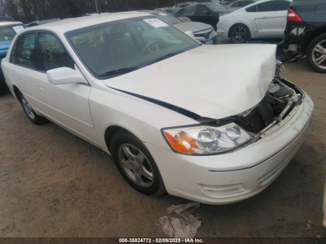 2001 TOYOTA AVALON XL W/BUCKET SEATS VIN: 4T1BF28B01U147871