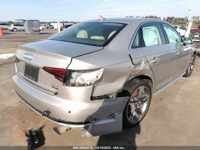 2017 AUDI A4 PREMIUM PLUS VIN: WAUENAF47HA027206