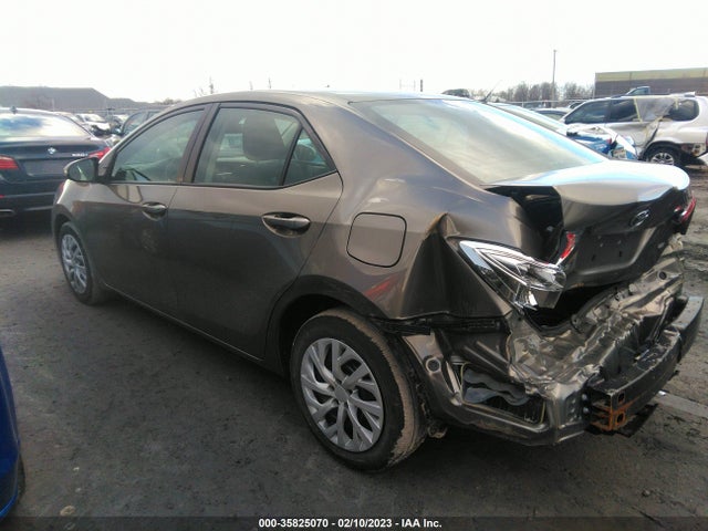 2018 TOYOTA COROLLA L/LE/XLE/SE/XSE VIN: 2T1BURHE0JC112130