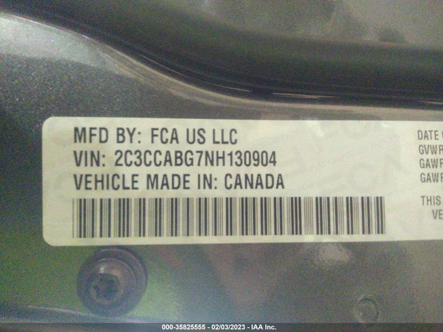 2022 Chrysler 300, VIN: 2C3CCABG7NH130904