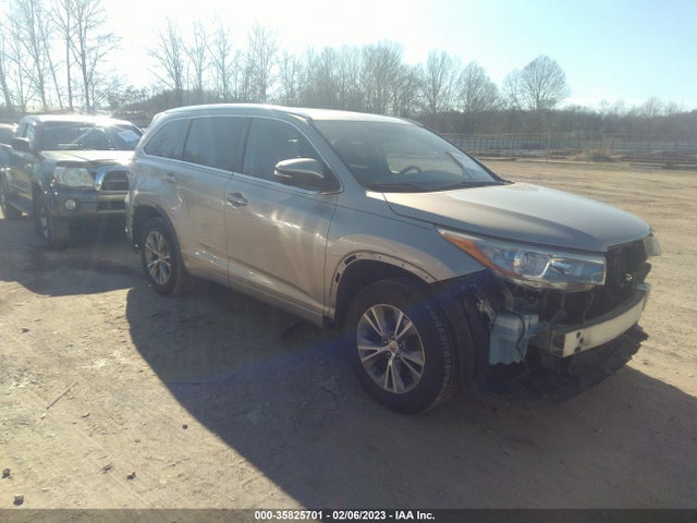 Toyota Highlander Xle V6 2015 5TDKKRFH0FS053114 Image 1