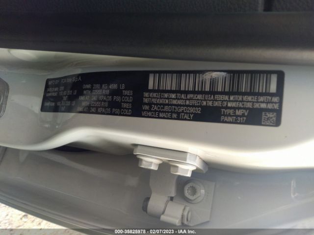 ZACCJBDT3GPD29032 Jeep Renegade Limited