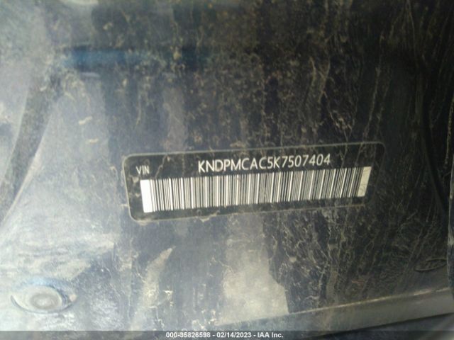 KNDPMCAC5K7507404 KIA Sportage Lx
