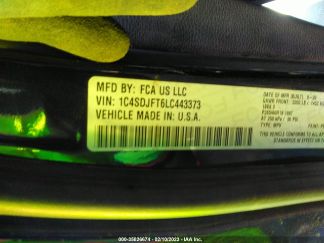 Dodge Durango Pursuit 2020 1C4SDJFT6LC443373 Image 9