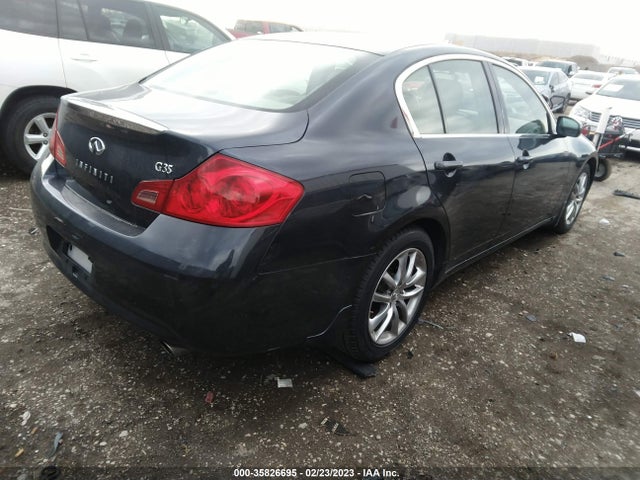 2007 INFINITI G35 SEDAN JOURNEY VIN: JNKBV61E27M726998