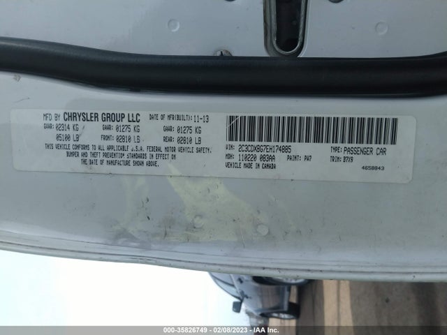 Dodge Charger Se 2014 2C3CDXBG7EH174885 Image 9