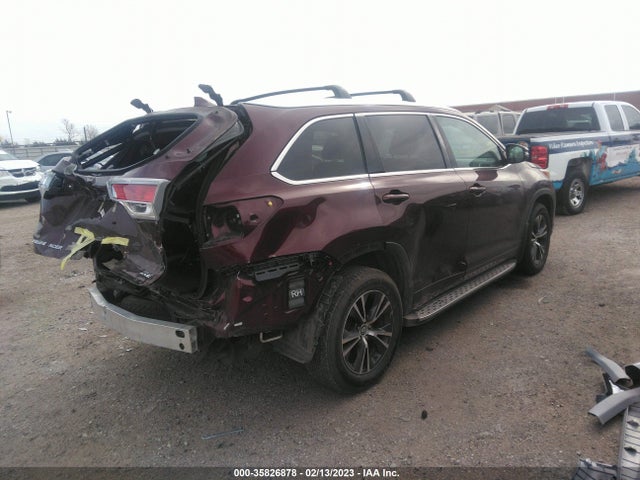 2016 Toyota Highlander, VIN: 5TDKKRFH0GS163307