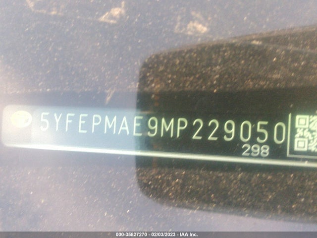 Toyota COROLLA LE 2021 5YFEPMAE9MP229050 Image 11