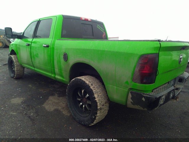 2011 RAM 2500 BIG HORN VIN: 3D7UT2CLXBG619364