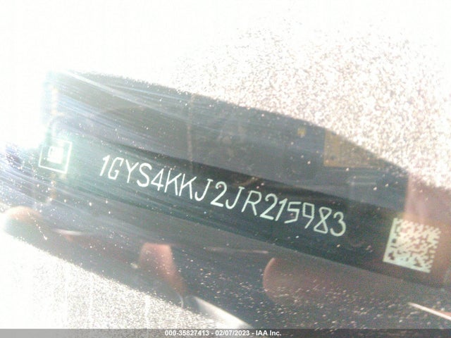 1GYS4KKJ2JR215983 Cadillac Escalade Esv Platinum